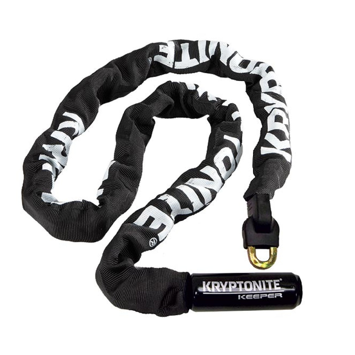 Cadena antirrobo para motocicleta Kryptonite KEEPER de 120 cm con candado integrado