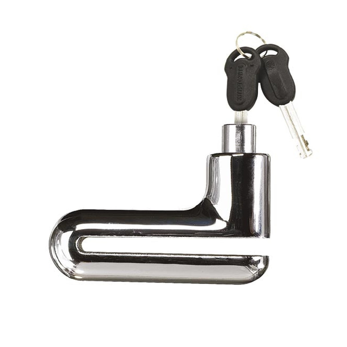 Kryptonite KRYPTOLOK 10S Chrome Motorcycle Anti-Theft Disc Lock with Case