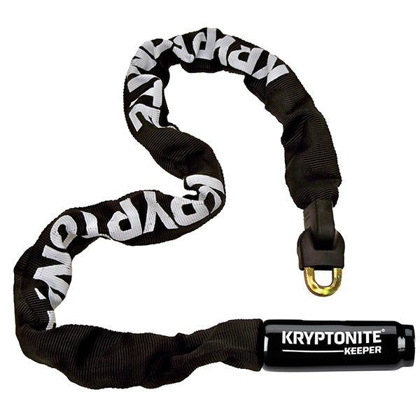 Kryptonite Keeper 785 Integrated Chain Lock, Black, 7mm x 85cm