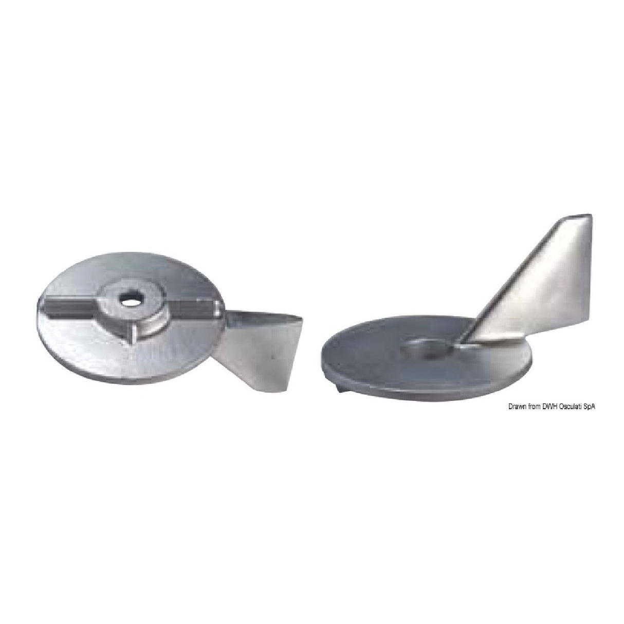 Osculati Außenbordmotor-Anode 50/75 PS 43.172.64