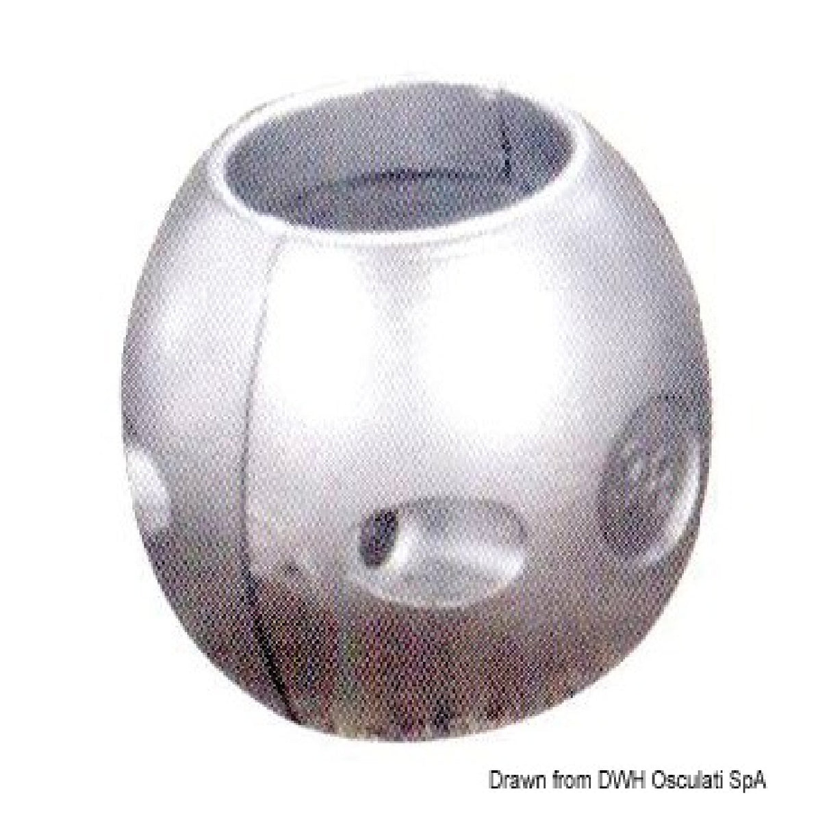 Barra de acoplamiento de ánodo de zinc Osculati DPH/DPR 3807400 43.226.48