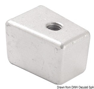 Osculati Pie de ánodo de zinc Yamaha 30/60 HP 43.260.02