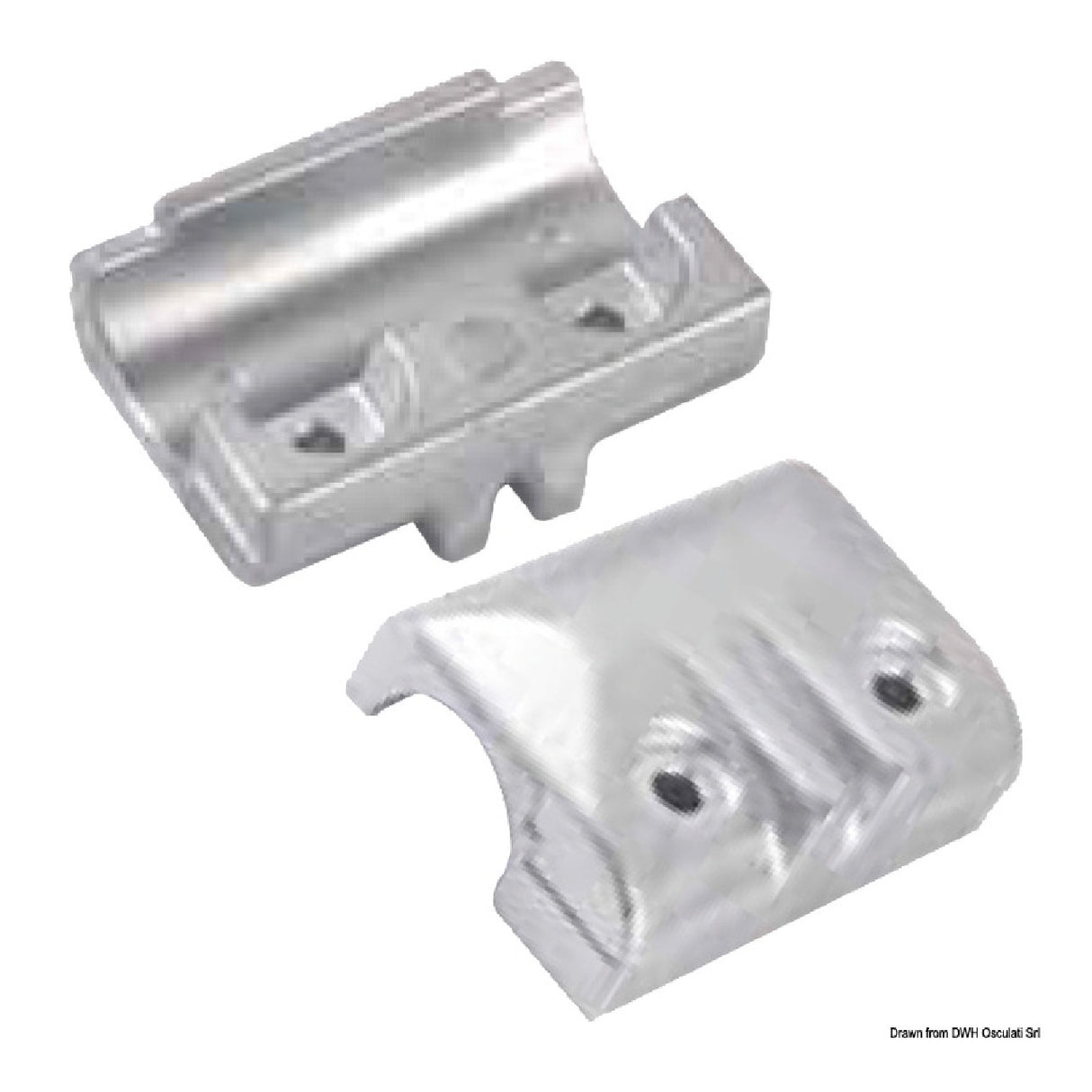 Ánodo para motor fueraborda Osculati 40/50 HP 4 tiempos 43.264.00