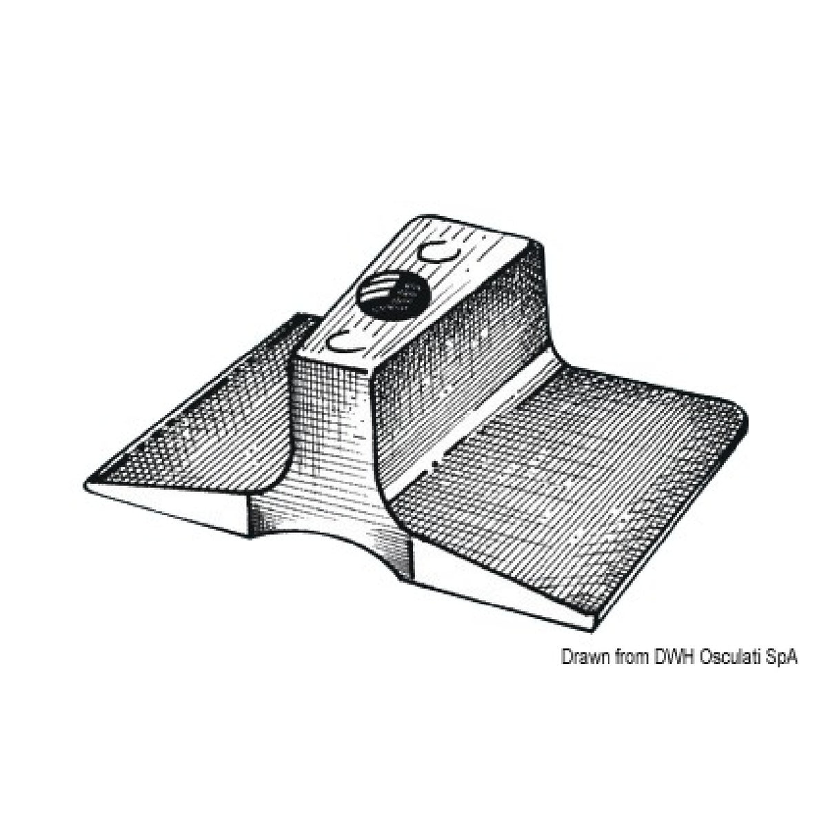 Osculati Anode Yamaha Mariner 8/30 PS 9,9 / 15 PS - 2T 43.267.00