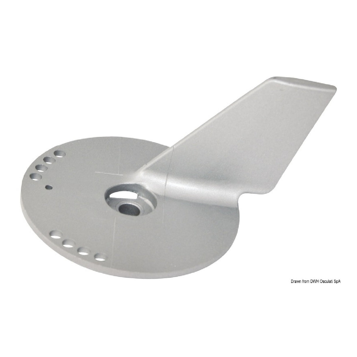 Osculati Pinna per motori Suzuki DF60/140 con fori 43.272.87