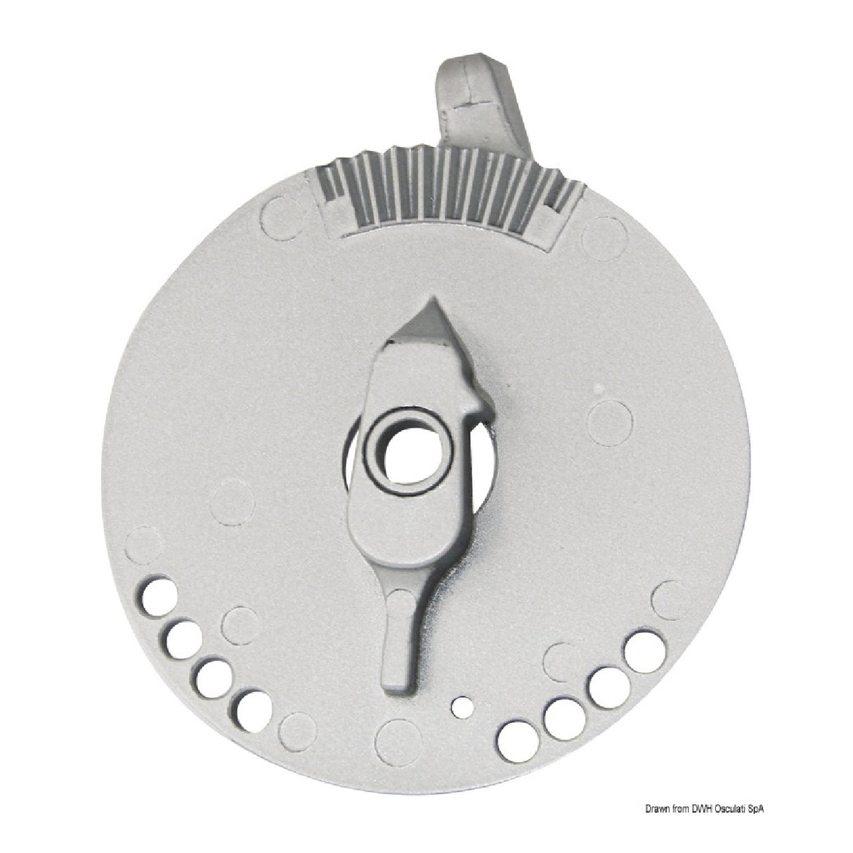 Osculati Pinna per motori Suzuki DF60/140 con fori 43.272.87