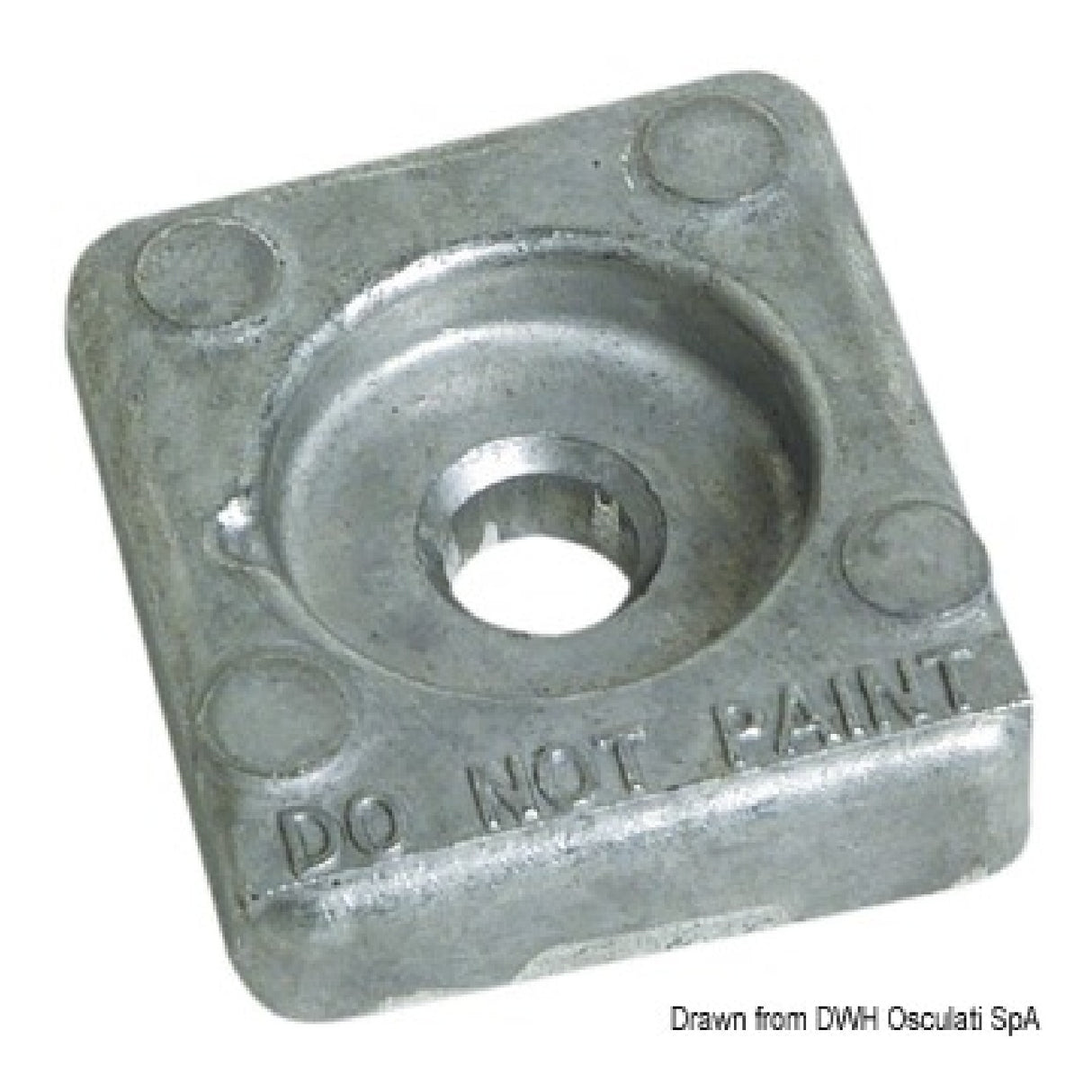 Placa de ánodo Osculati para Honda 8/20 HP 43.292.00