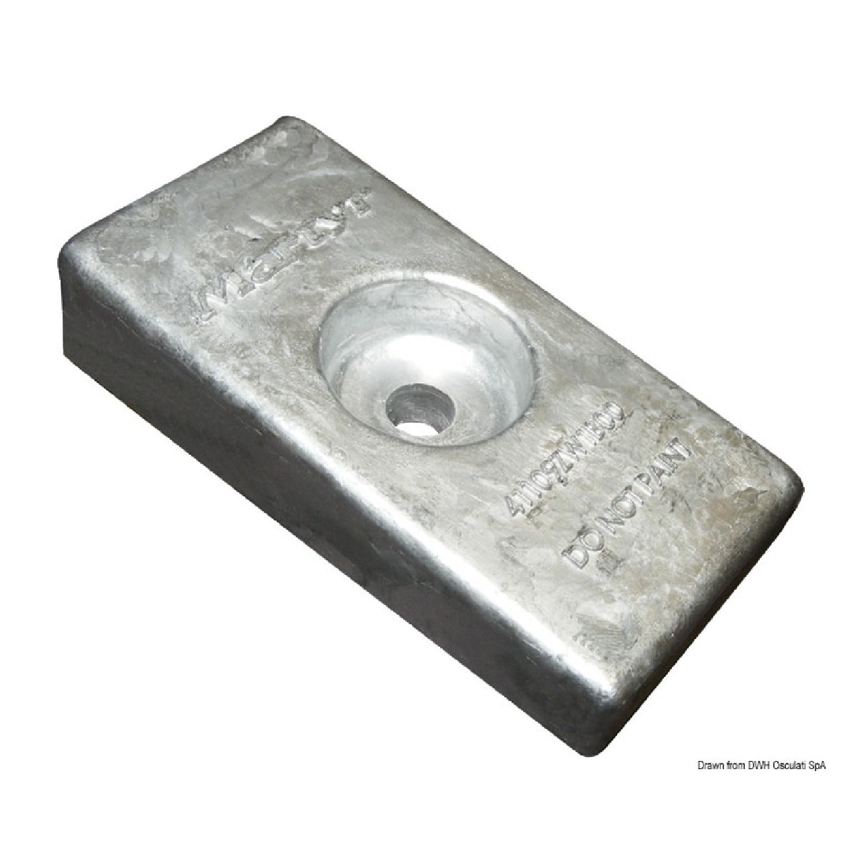 Osculati Plattenanode 75/225 mm 36x72 Honda 43.293.00