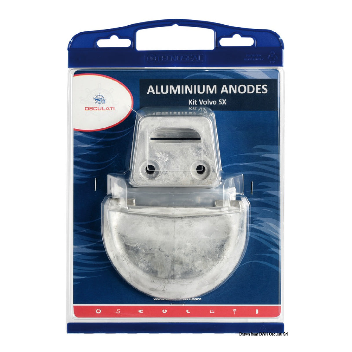 Osculati Volvo SX anode kit 43.342.00
