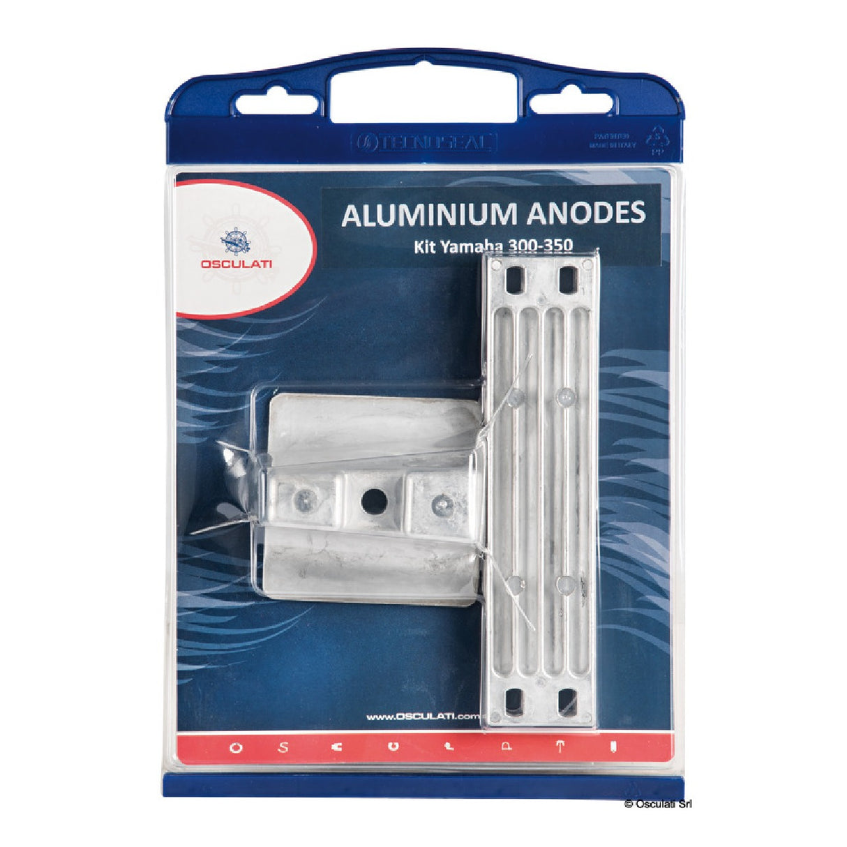 Kit de ánodo para motor fueraborda Osculati Yamaha 300/350/425 HP 43.355.13