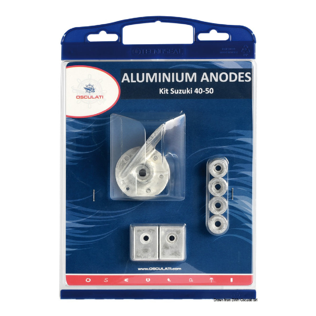 Osculati Kit ánodo Suzuki 40/50 HP 43.370.00