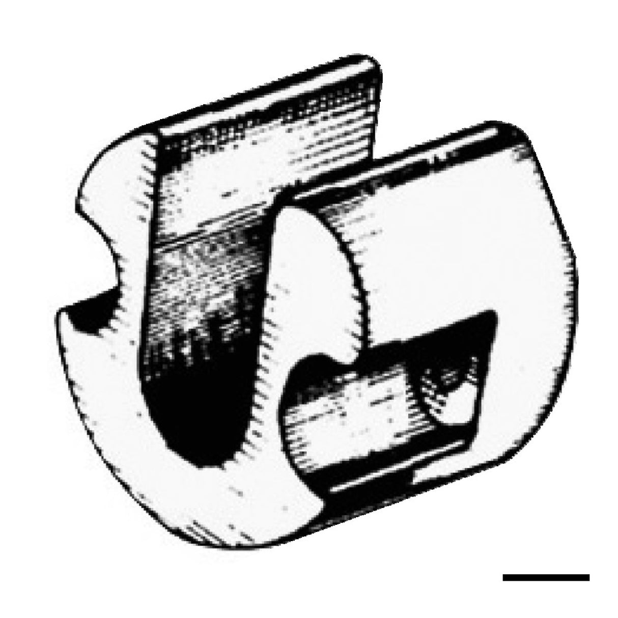 Ánodo de pie Osculati para Bravo/Blackhawk 43.424.00