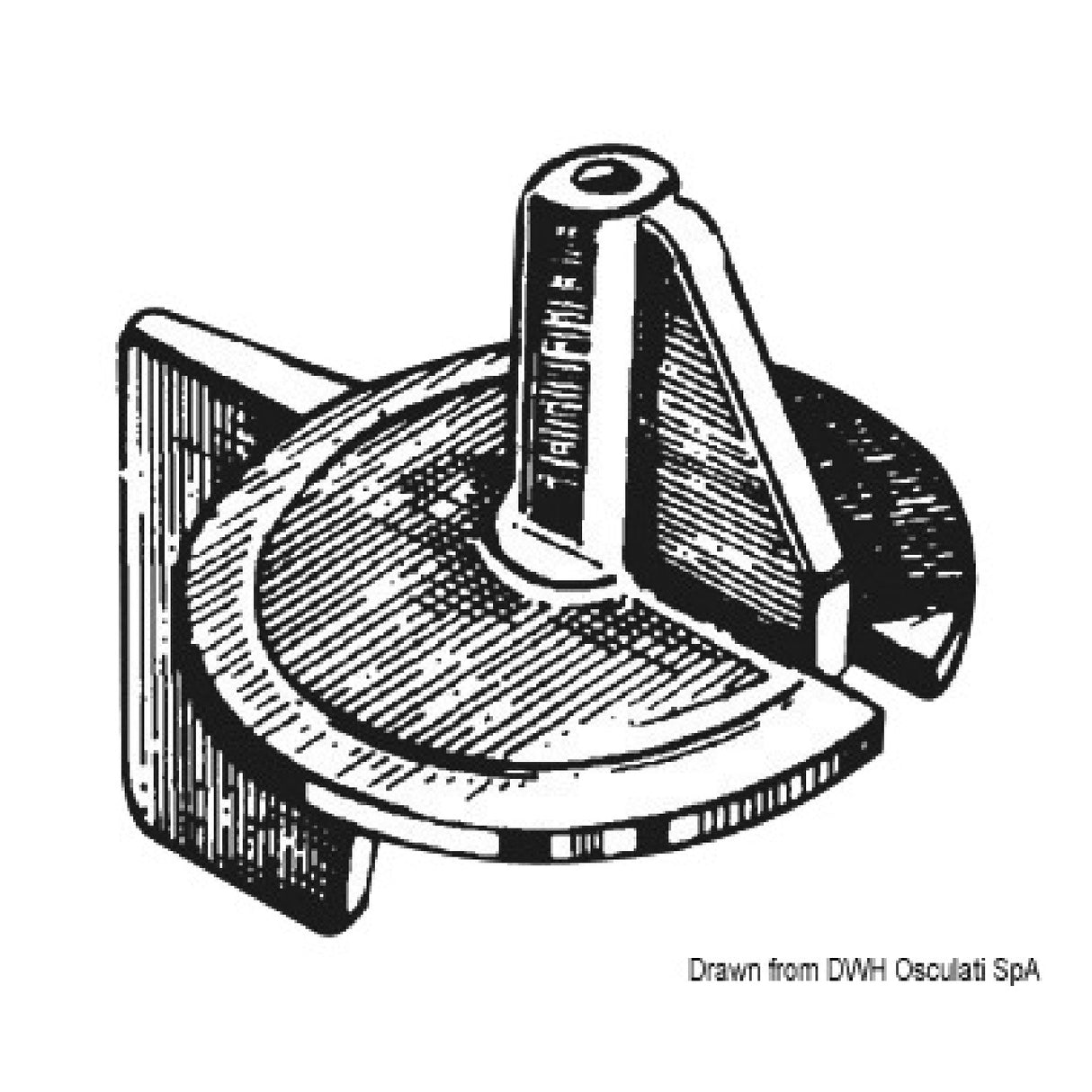 Osculati Piede 50 HP 4 tempi 43.426.10