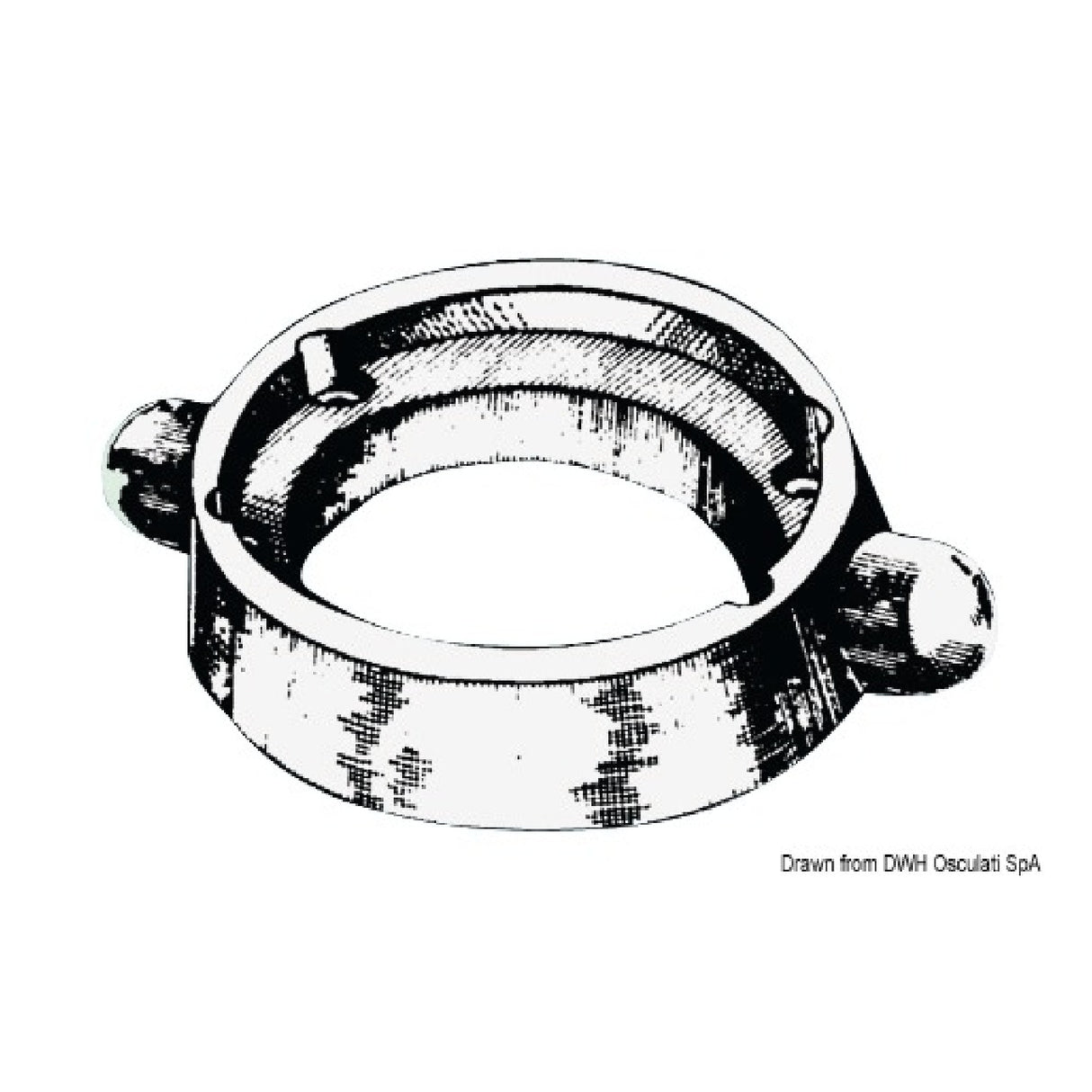 Osculati-Halsband für Sail-Drive 43.544.03