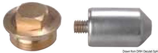 Tapa de ánodo Osculati - Volvo 43.547.00