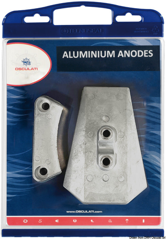 Osculati by Tecnoseal Kit anodo piede DPI Alluminio