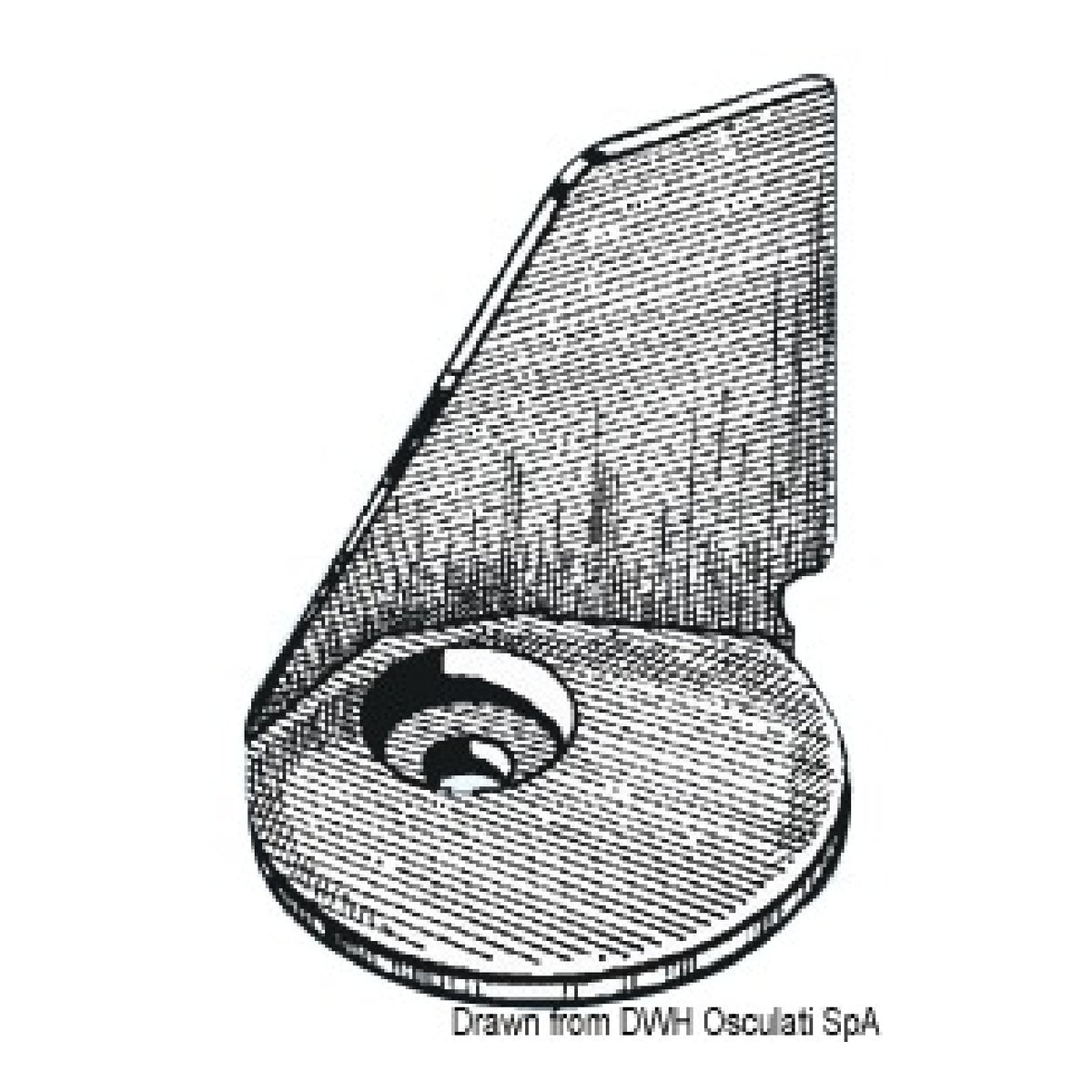 Aleta Osculati para 35/40 HP 43.640.01