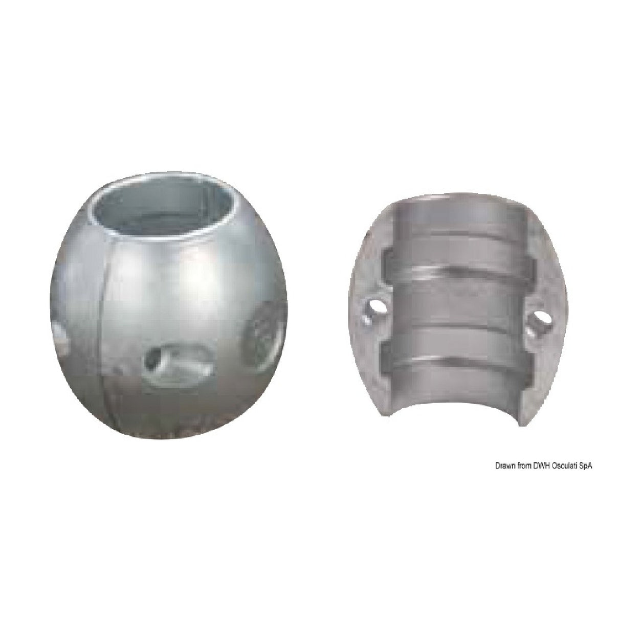 Osculati Anodes for Olive propeller shafts 43.800.19
