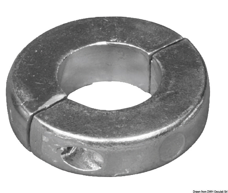 Osculati Ánodo oliva extra bajo mm 22 (7/8") Aluminio 43.811.22