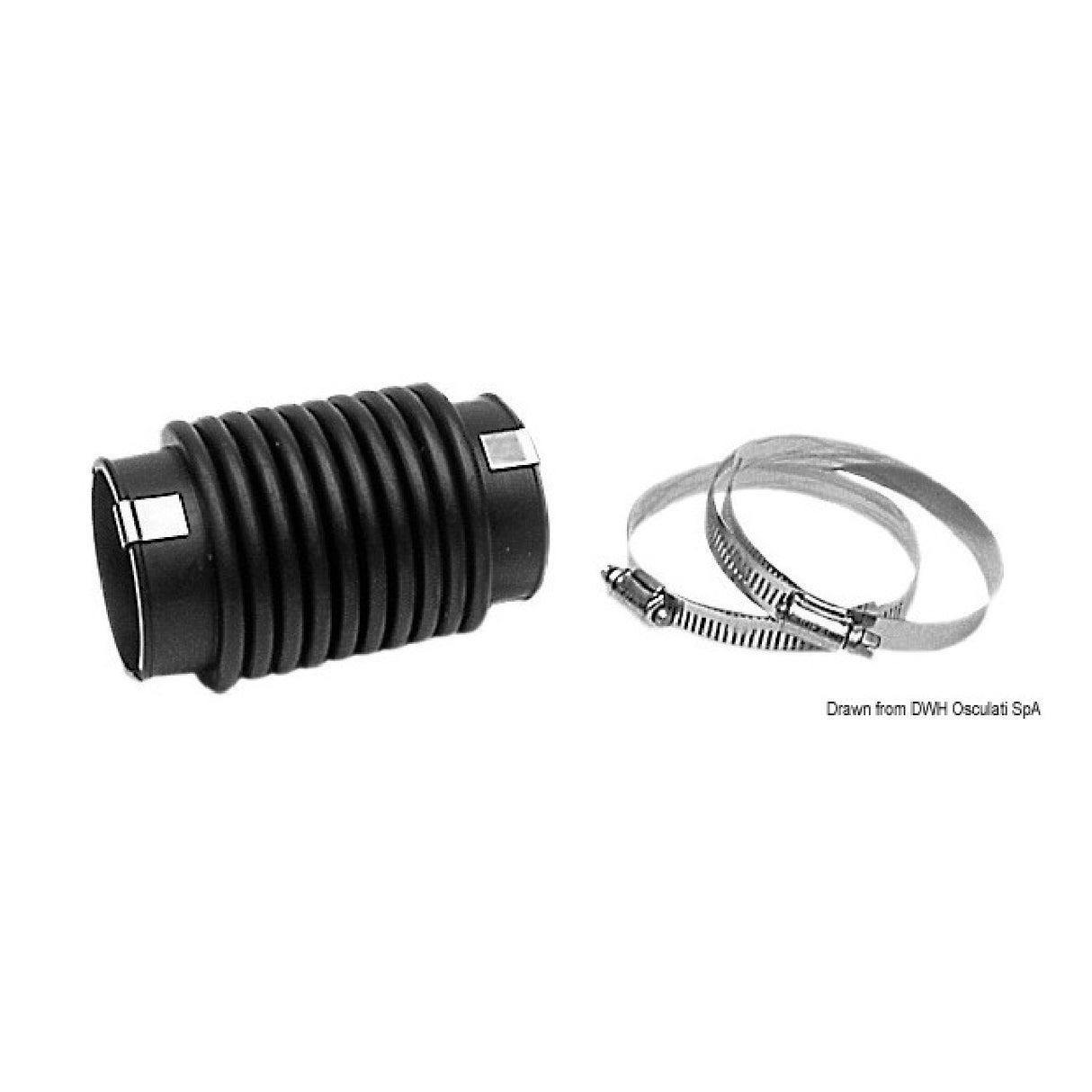 Osculati Faltenbalg für MERCRUISER-Motoren 43.932.00 43.932.00
