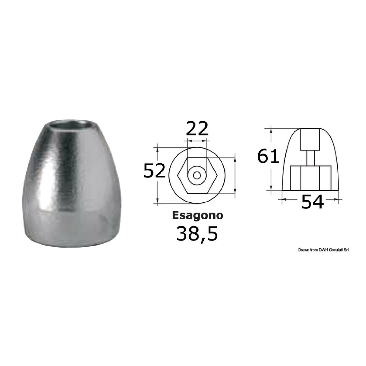 Osculati Ogiva para Bravo III 43.966.50