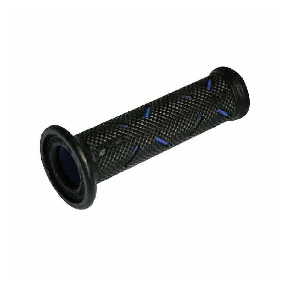 Puños perforados Progrip para carreras de motos, 717, doble densidad, azul