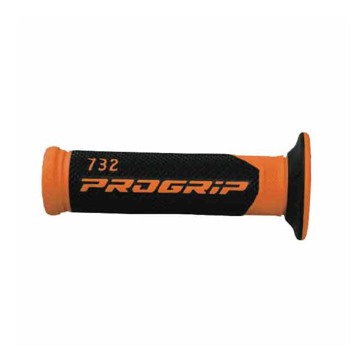 Puños universales para scooter Progrip 732 de doble densidad, color naranja