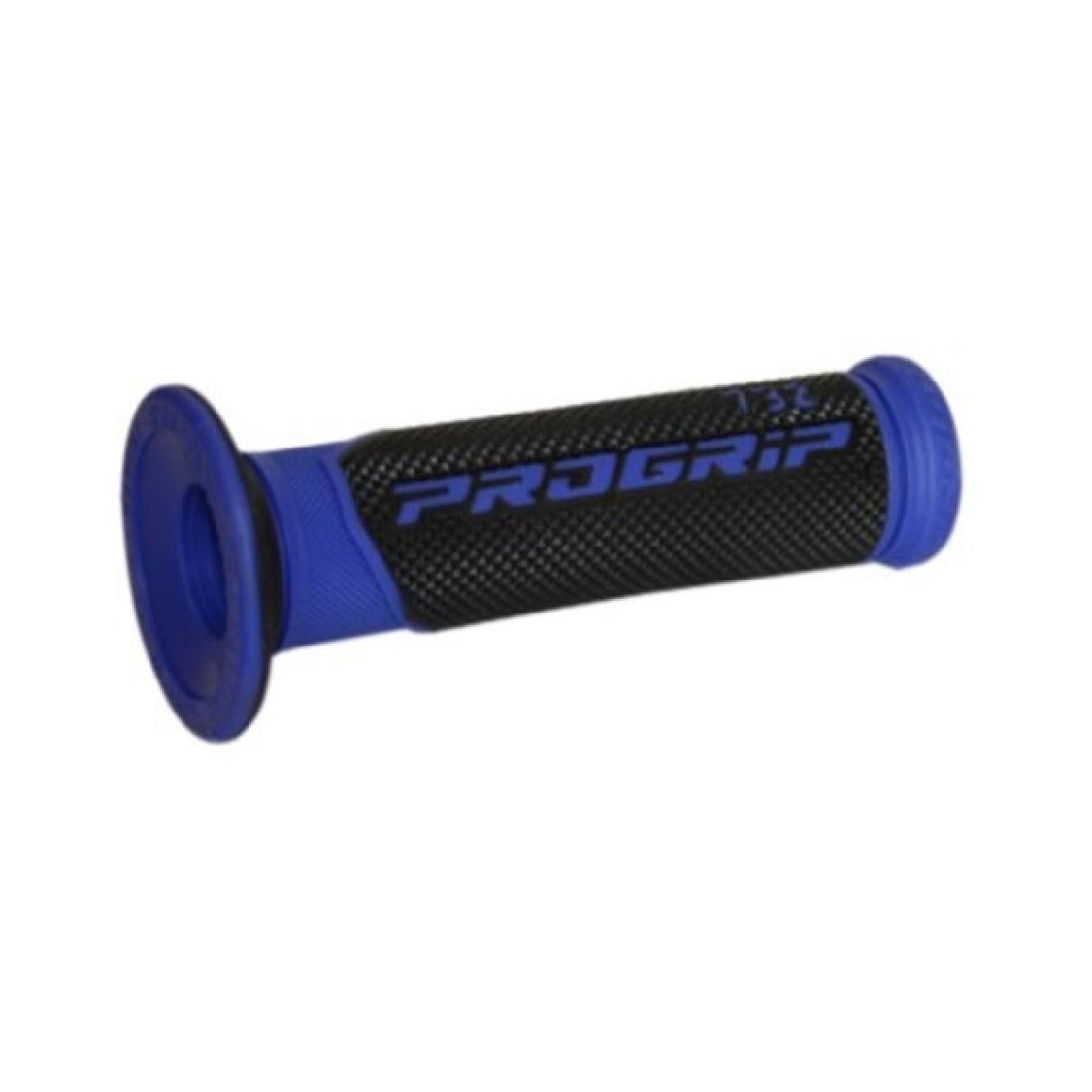 Progrip Universal-Motorradgriffe, perforiert, 732 Dual Density, blau