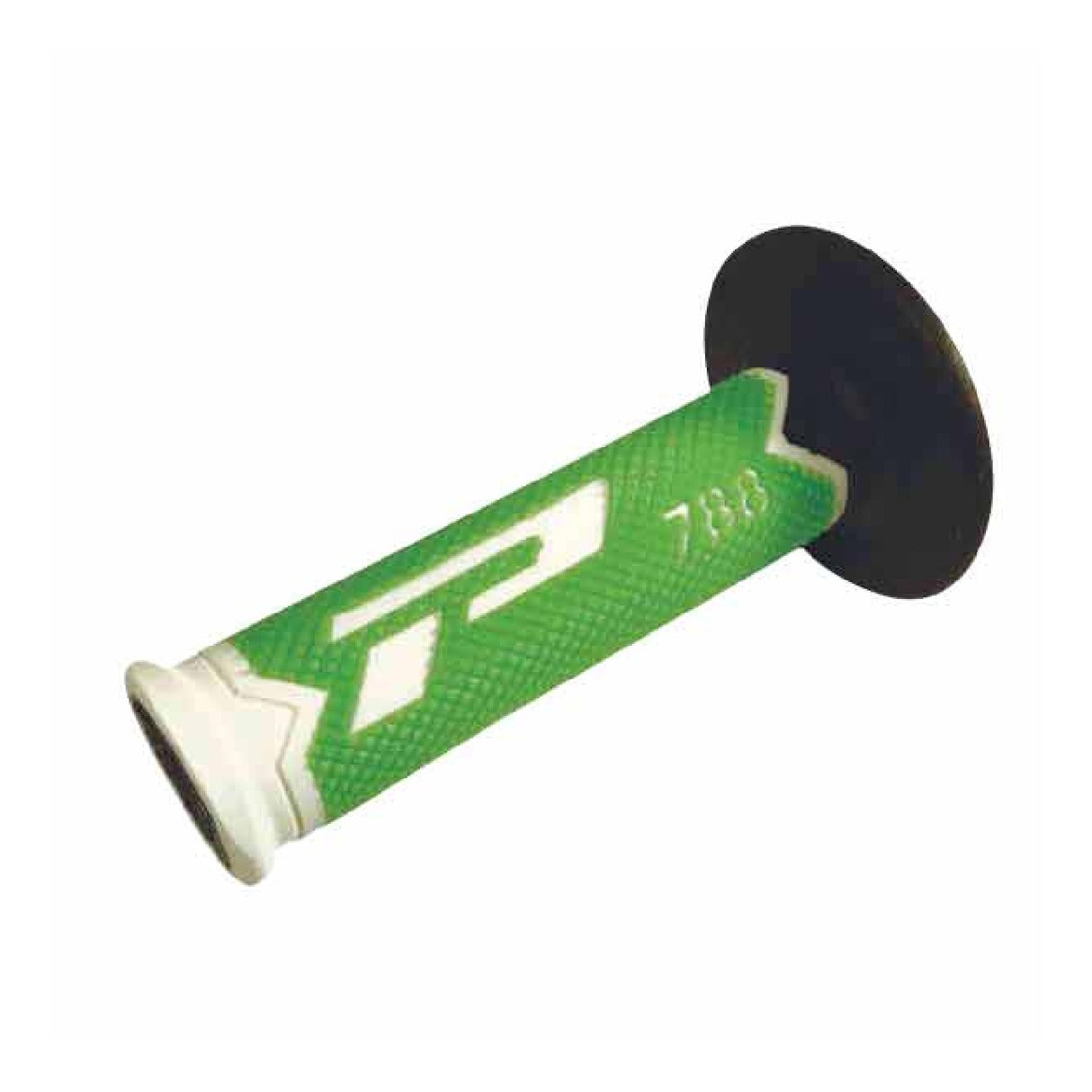 Puños de motocross Progrip 788 de triple densidad, color verde fluorescente