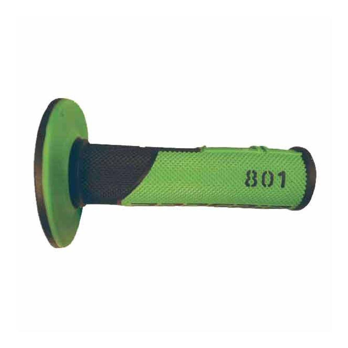 Puños de motocross Progrip 801 de doble densidad verde