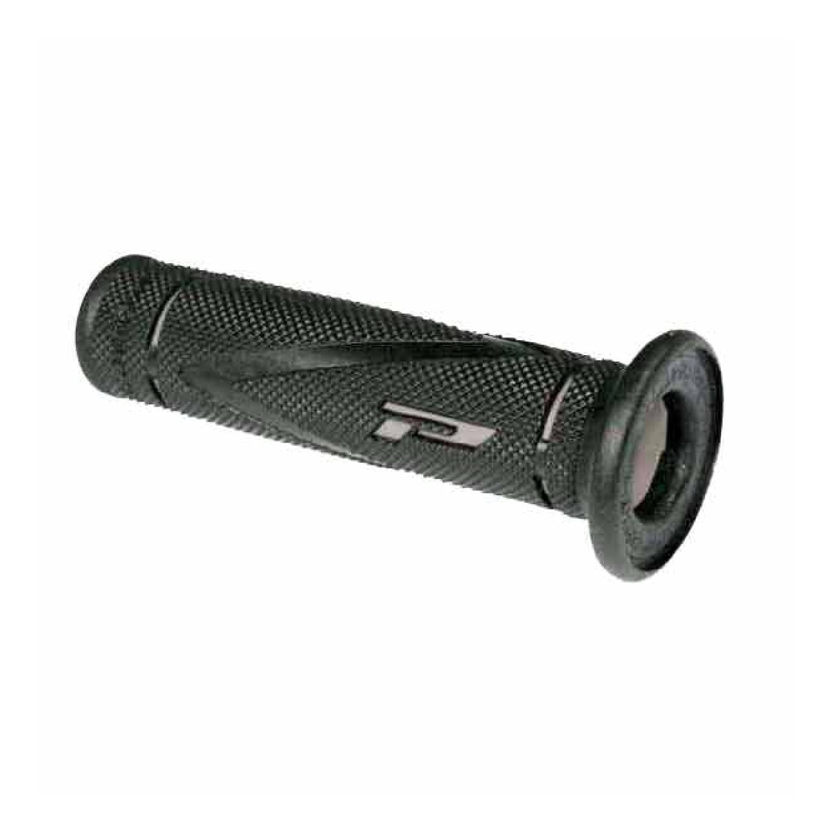 Puños universales para motocicleta de carretera Progrip 838 de doble densidad, color gris
