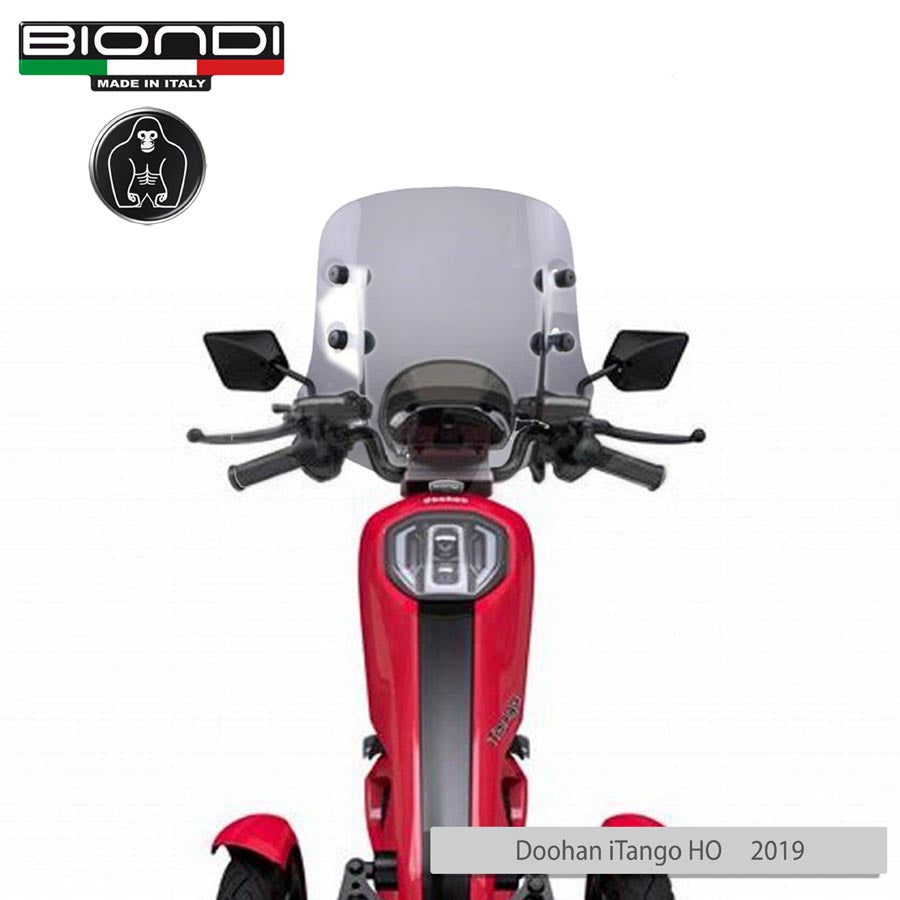 Biondi Little Club Cupolino Scooter Fumé Chiaro 3 mm – Solo Cupolino
