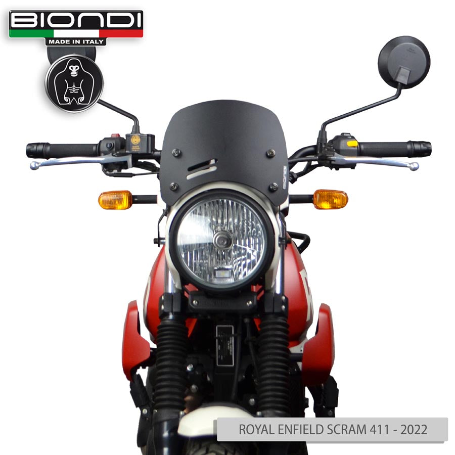 Biondi Cupolino Caffè Nero Satinato Royal Enfield Scram 411 2022 - MPN 8010442