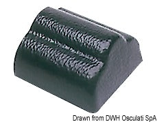 Terminal de perfil de plástico negro Osculati 44.479.03