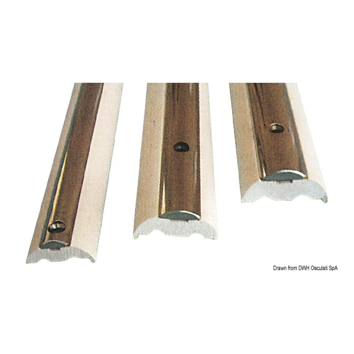 Tessilmare-Basis für Bottazzo-Profile aus Edelstahl