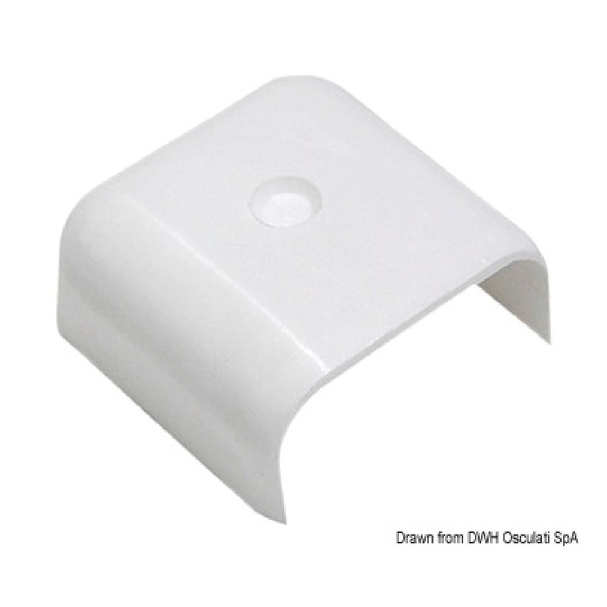 Osculati Terminale parabordo plastica bianca 44.579.03 44.579.03