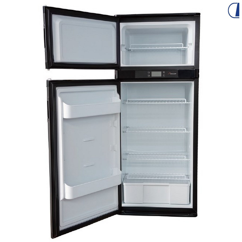 Indel B Frigorifero a compressore doppia porta 12/24V 141L (frigo 113L + freezer 28L)