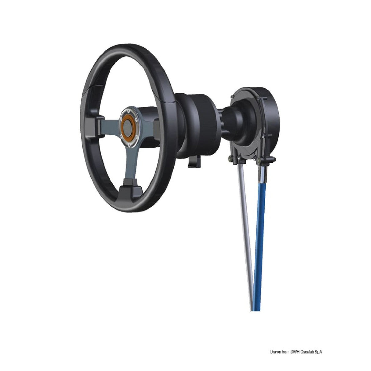 Sistemas de dirección rotativa Ultraflex T101/T103ZT con inclinación del volante ajustable