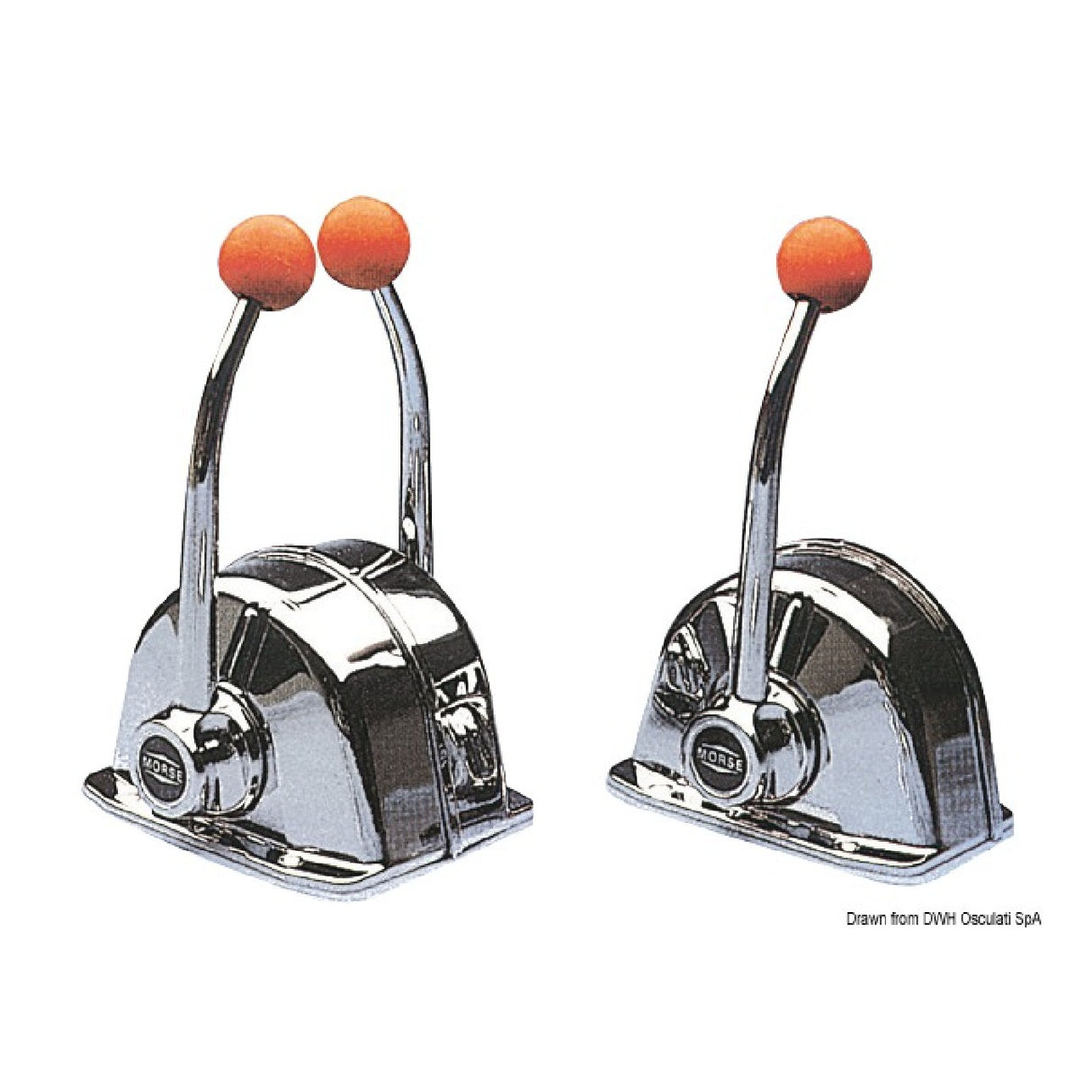 Teleflex Morse de una sola palanca MT3 simple