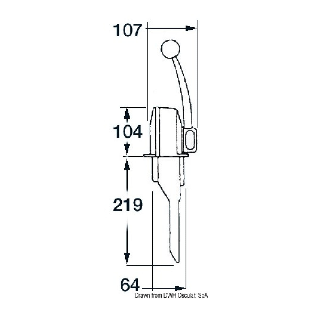 Uflex Single-lever Uflex single-engine