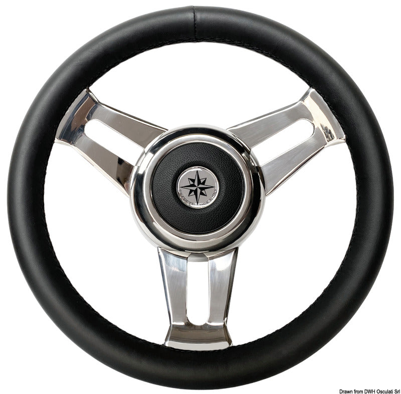 Osculati Teak wood steering wheel 45.125.03