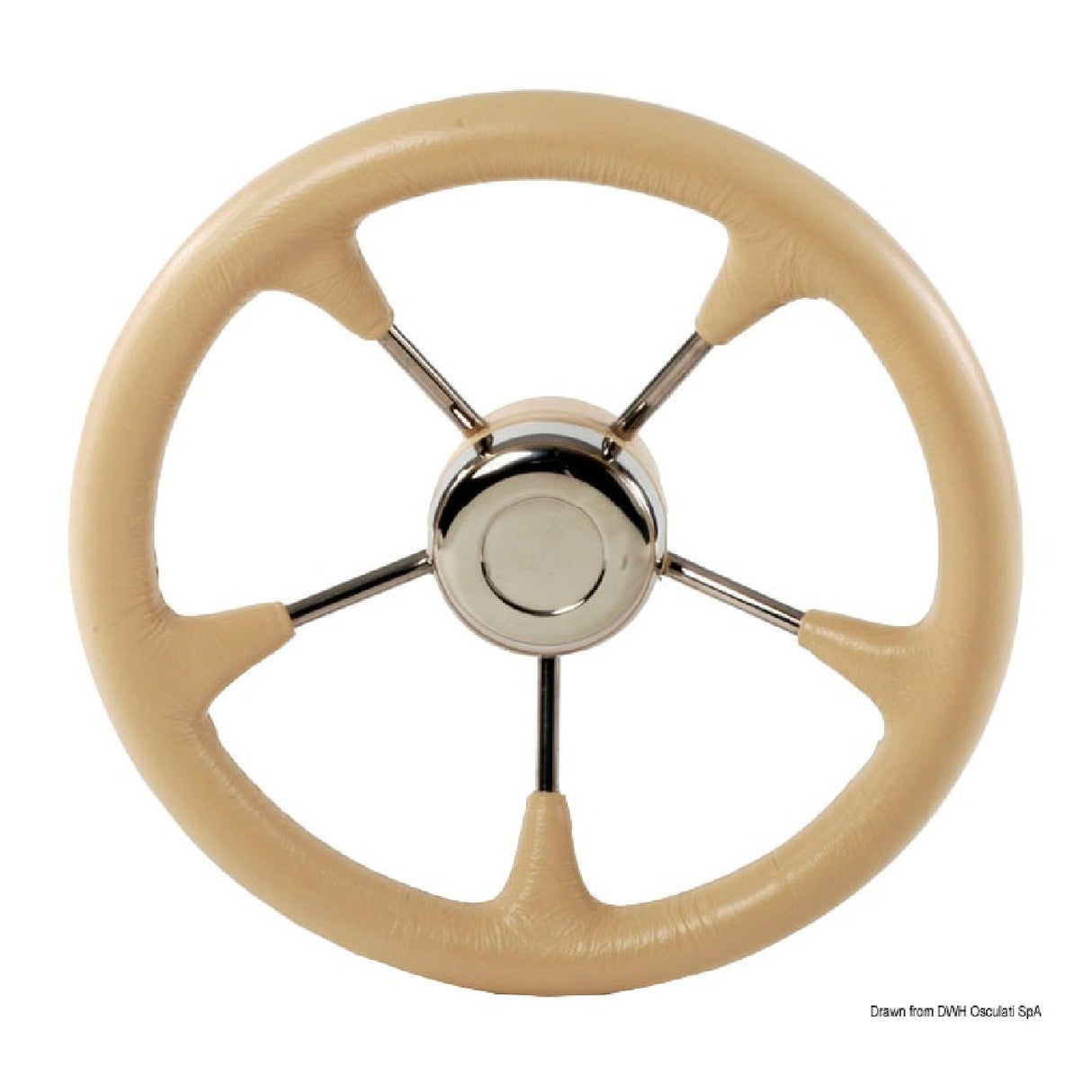 Osculati Volante poliuretano con raccordo 45.128.01