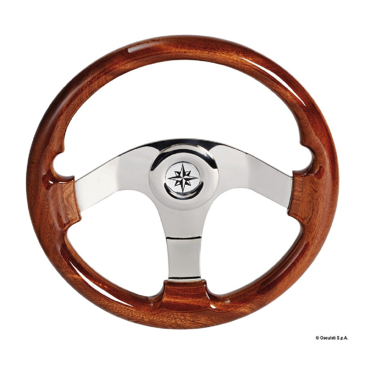 Osculati Volante in mogano verniciato ai poliuretani 45.160.00