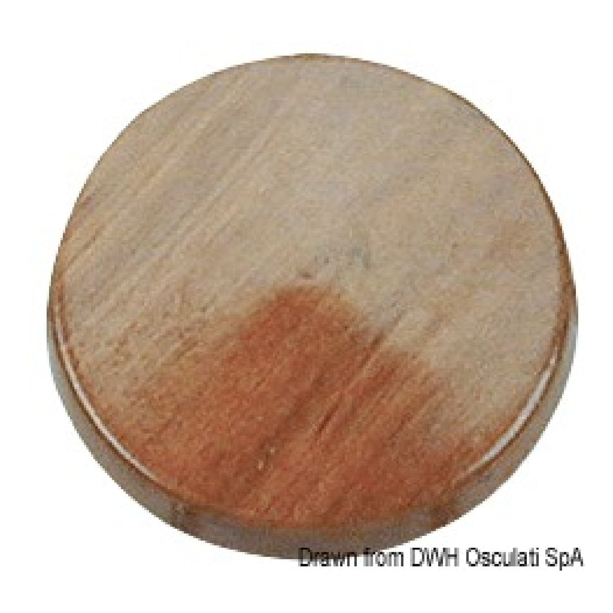 Osculati Tappo centrale in teak per volanti serie 45.165.xx 45.176.00