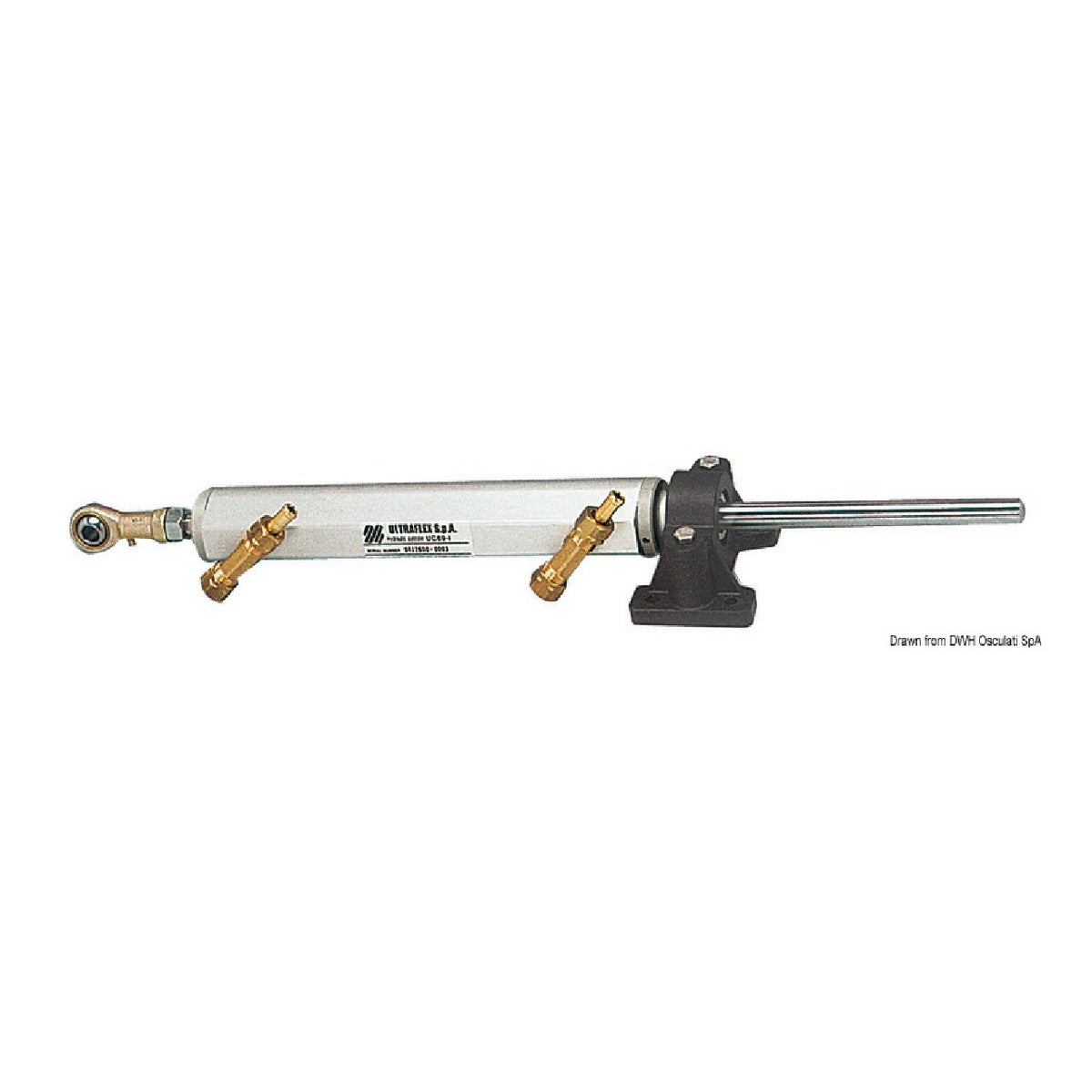 Cilindro hidráulico Ultraflex para motores intraborda
