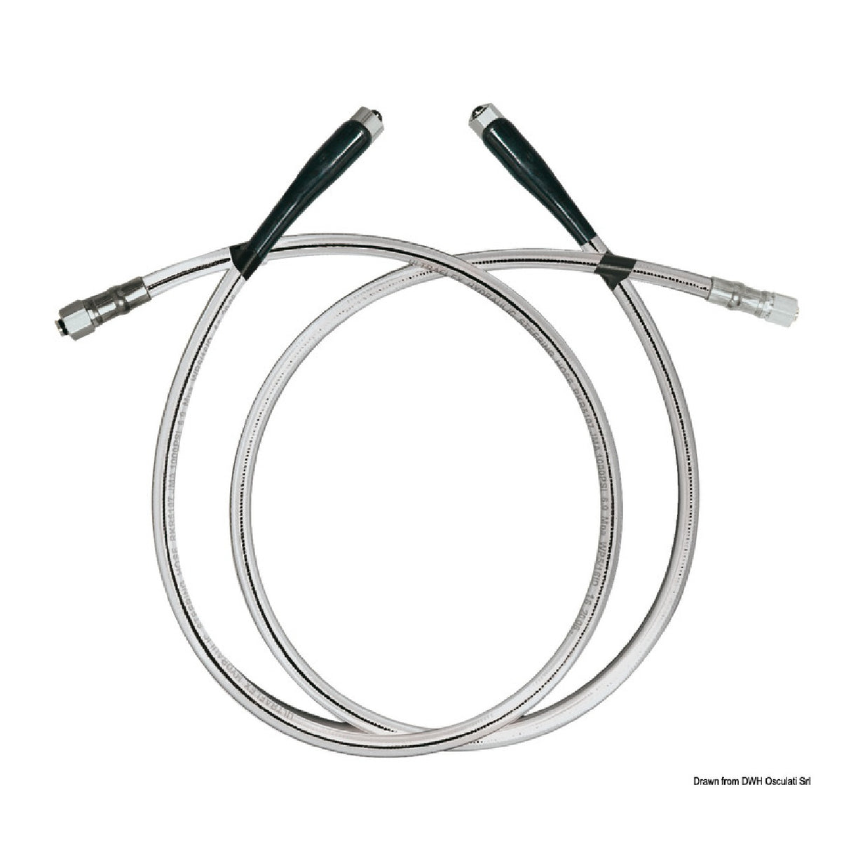 Par de mangueras de alta presión Ultraflex SILVER STEER