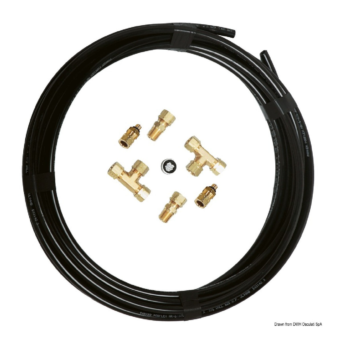 Kit de dirección hidráulica para motores fueraborda Ultraflex