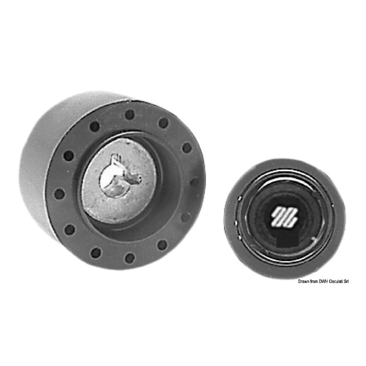 Buje central Ultraflex para volantes de la serie 45.383.xx
