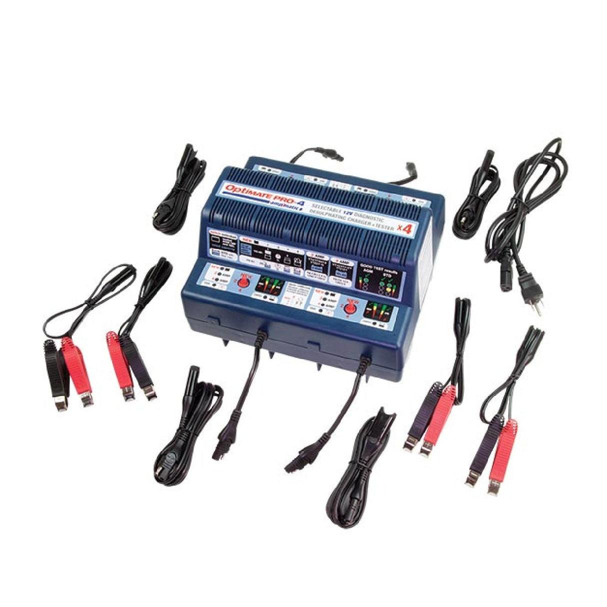 Tecmate Caricabatterie moto scooter Multiplo OPTIMATE PRO 4S