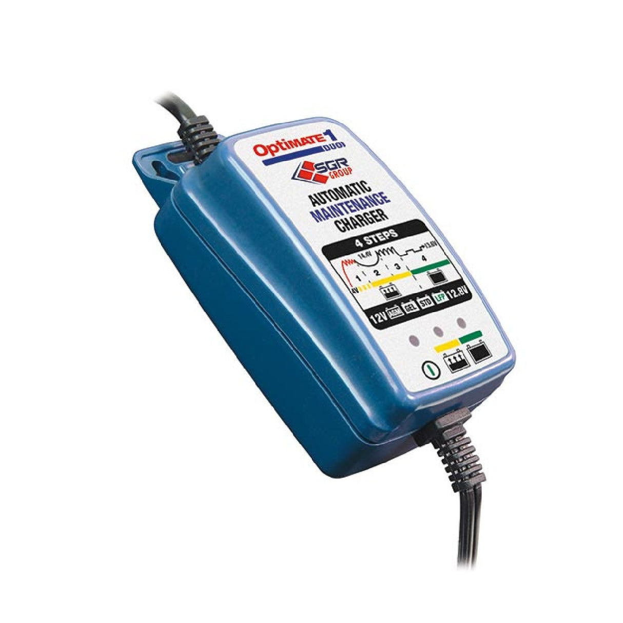 OPTIMATE 1 Duo Tecmate Motorrad- und Roller-Batterieladegerät